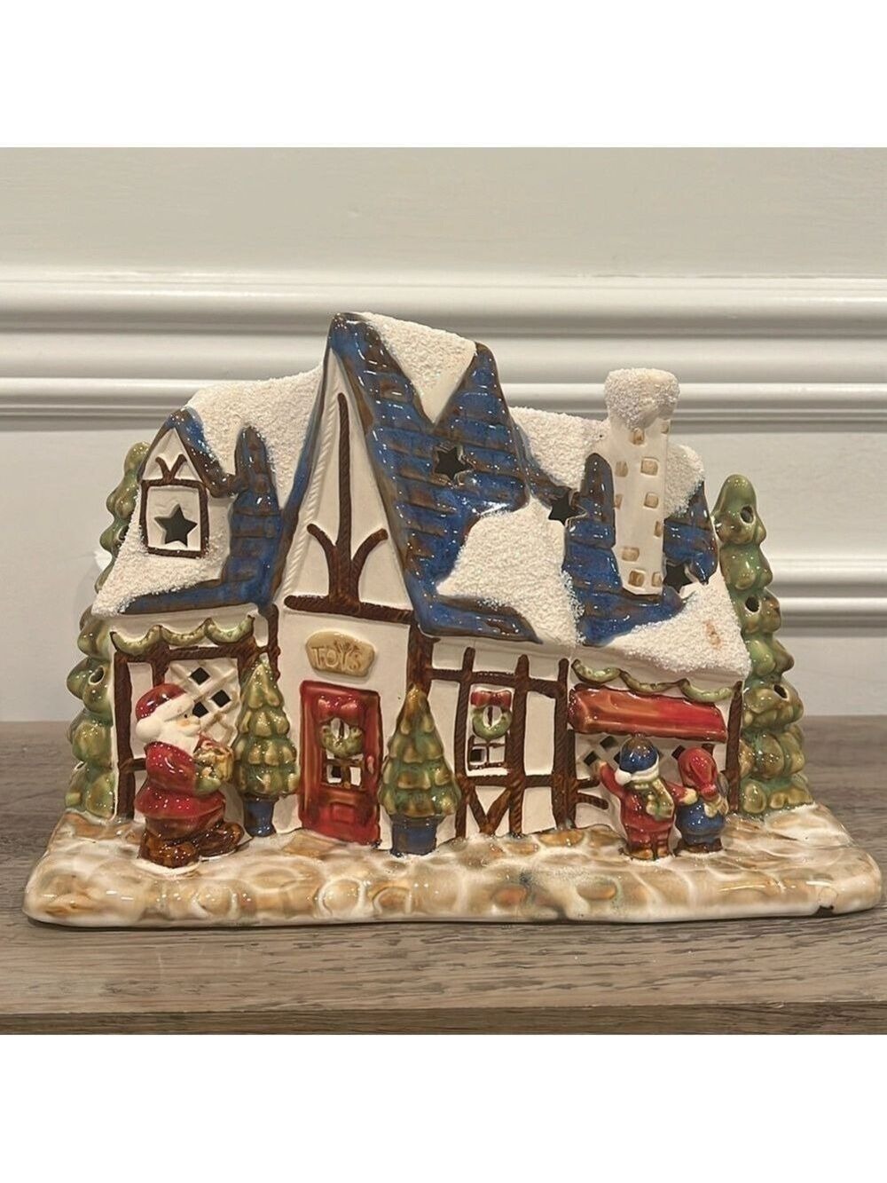 Christmasville Ronnie Walter Coyne's & Co. Christmas Village Toy Store House Vtg